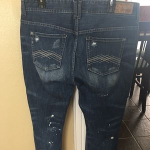 Express boyfriend relaxed jeans